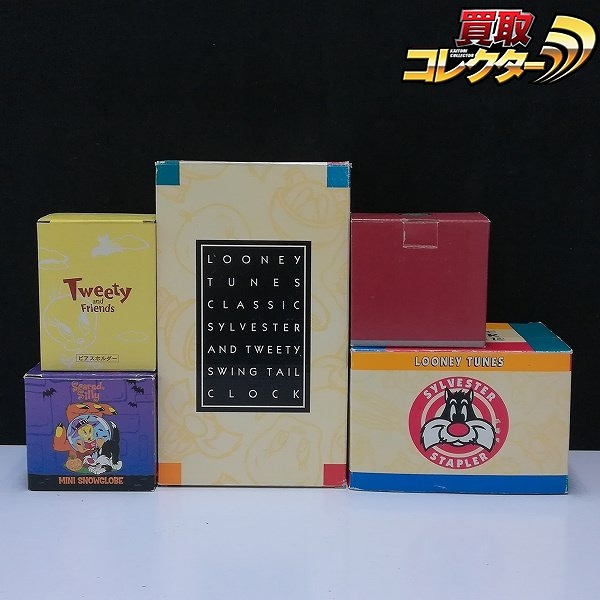 ルーニー・テューンズ シルベスター ステープラー トゥイーティー&シルベスター 振り子時計 他