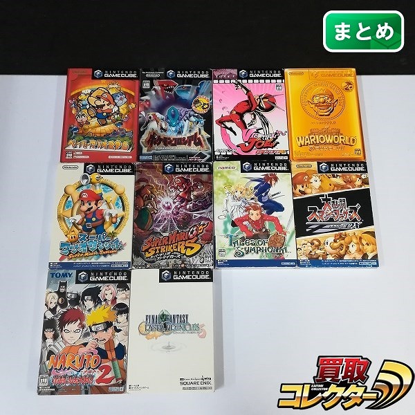 ゲームキューブ ソフト ペーパーマリオRPG ポケモンコロシアム ビューティフルジョー テイルズオブシンフォニア 他