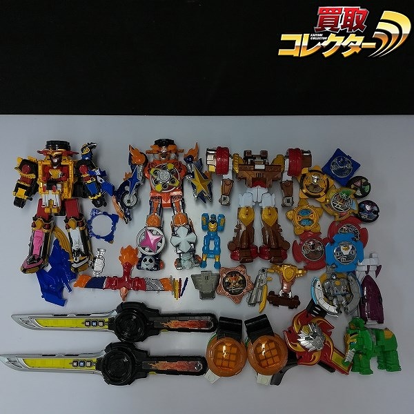 バンダイ 手裏剣戦隊ニンニンジャー 戦隊ロボ なりきり DX シュリケンジン ゲキアツダイオー 忍者一番刀 他