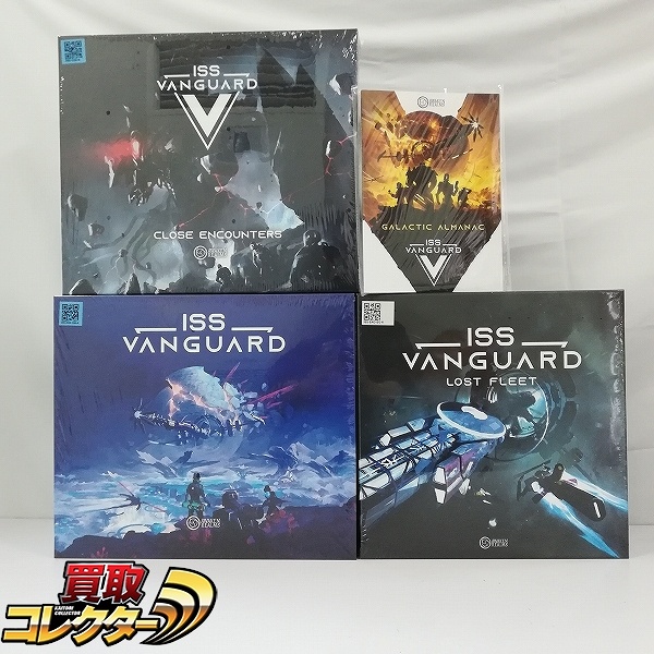 英語版 ボードゲーム ISS VANGUARD 基本 + 拡張 LOST FLEET + ミニチュアセット CLOSE ENCOUTERS 他