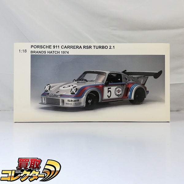 オートアート ミレニアム 1/18 ポルシェ 911 カレラ RSR ターボ 2.1 ブランズ・ハッチ 1974 #5