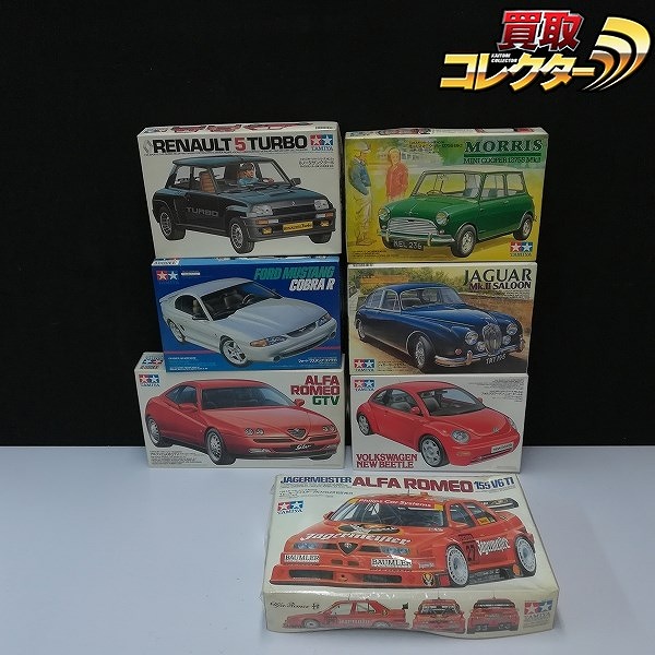 タミヤ 1/24 アルファロメオ 155V6TI イェーガーマイスター ジャガー マークII サルーン 他