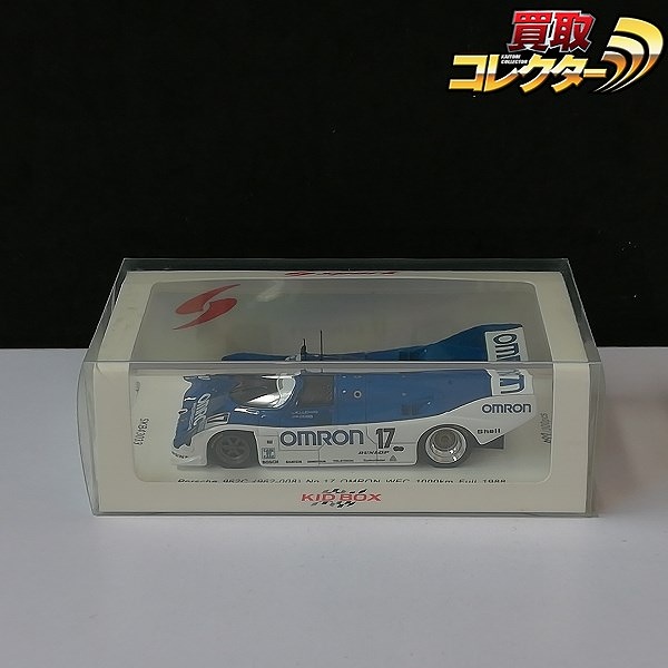 スパーク 1/43 ポルシェ 962C 962-008 OMRON WEC 1000km Fuji 1988 #17