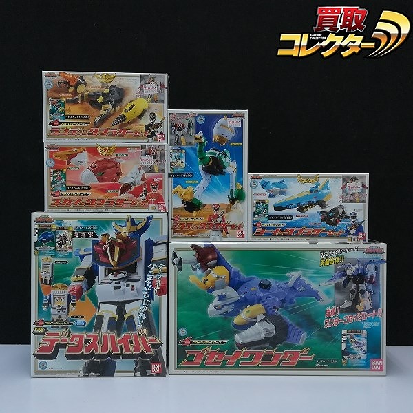 バンダイ 天装戦隊ゴセイジャー ゴセイヘッダーシリーズ DXデータスハイパー ゴセイワンダー ミスティックブラザーセット 他