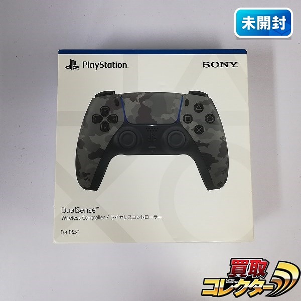PlayStation5 ワイヤレスコントローラー DualSense グレーカモフラージュ CFI-ZCT1J06