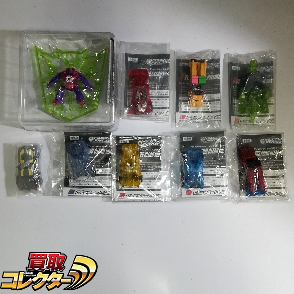 タカラトミー トランスフォーマー アドベンチャー クリアVer. スチールジョー ストロングアーム サイドスワイプ 他