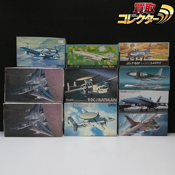 フジミ 1/72 F-14D トムキャッターズ E-2C ホークアイ BAeシーハリアー FRS.1 他