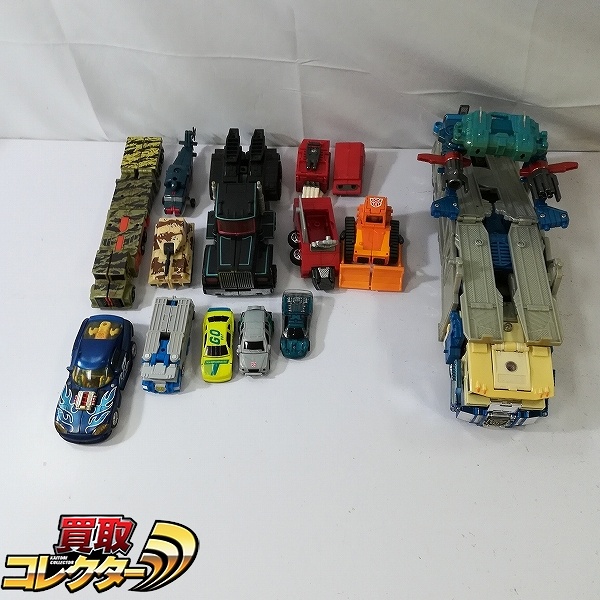 タカラ トランスフォーマー カーロボット ゴッドマグナス スピードブレイカー ブラックコンボイ 他