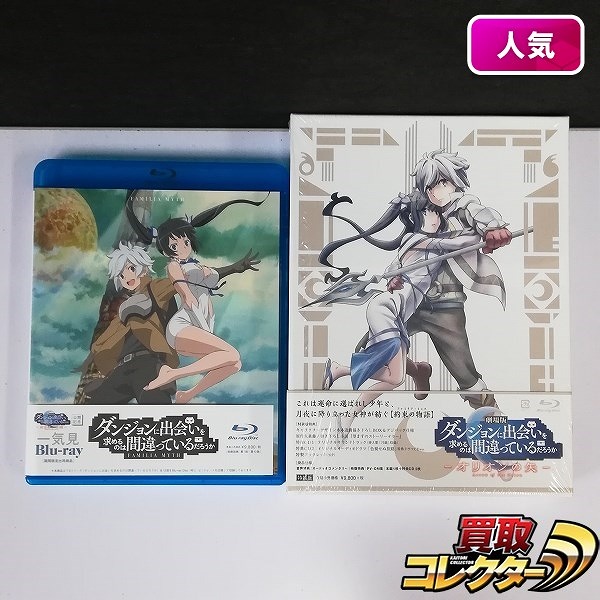 ダンジョンに出会いを求めるのは間違っているだろうか 一気見Blu-ray + オリオンの矢 特装版