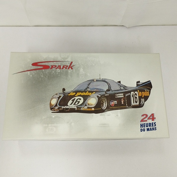 スパーク 1/18 ロンドー M379B #16 Winner Le Mans 1980 J.ロンドー J.P.ジョッソー