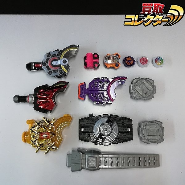 バンダイ 仮面ライダーギーツ なりきり DXデザイアドライバー DXフィーバースロットレイズバックル DXゾンビレイズバックル&レイズバックルホルダー 他