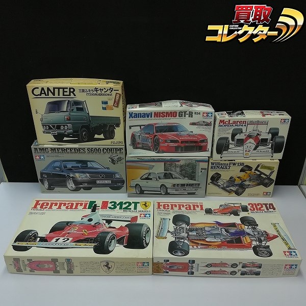 タミヤ 1/12 75年フェラーリ312T 1/20 マクラーレン・ホンダMP4/4 フジミ 1/24 BMWM635CSi 他