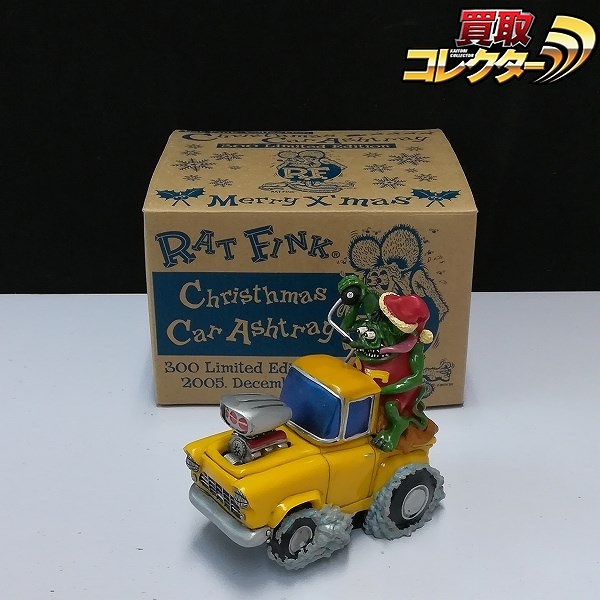 RAT FINK ラットフィンク 2005 クリスマス Car Ashtray 灰皿 300個限定