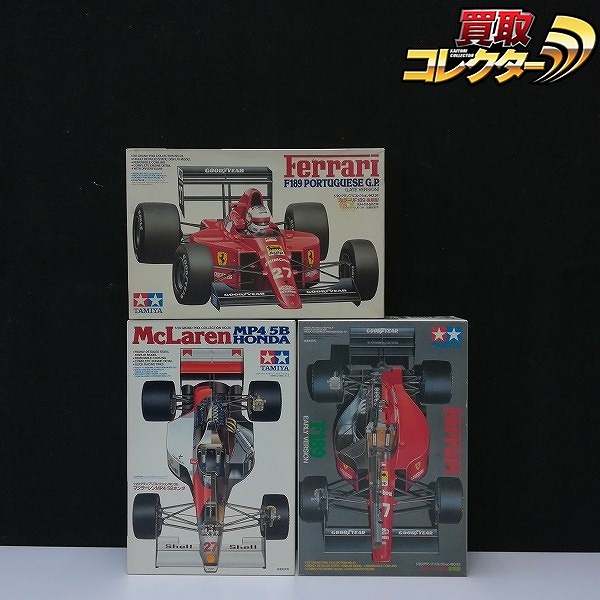 タミヤ 1/20 フェラーリF189 前期型 後期型 マクラーレンMP4/5B ホンダ