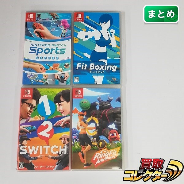 ニンテンドー スイッチ ソフト Nintendo Switch Sports スポーツ フィットボクシング 1・2・スイッチ リングフィットアドベンチャー