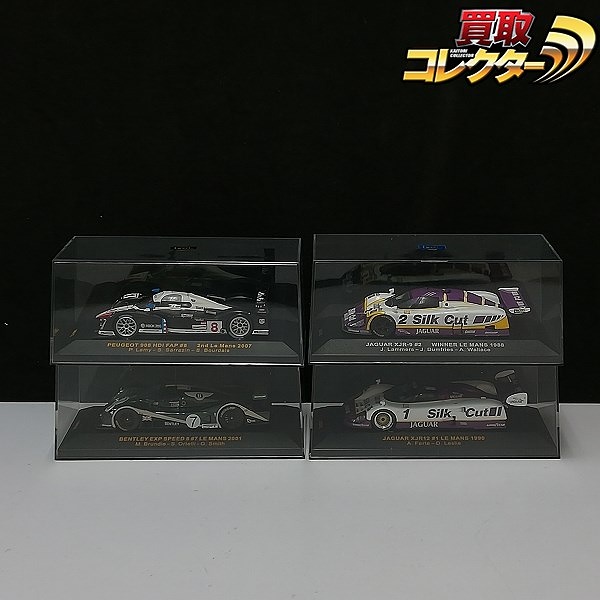 イクソ 1/43 プジョー 908 HDI FAP #8 2007 ベントレー EXP スピード 8 #7 2001 他