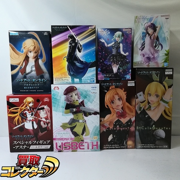 ソードアート・オンライン プライズフィギュア まとめ BiCute Bunnies アスナ リーファ SSSフィギュア リズベット 他