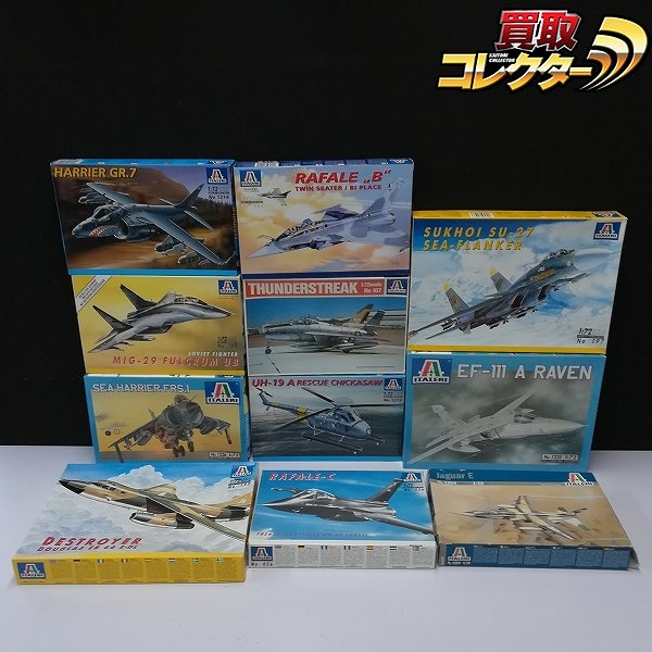 イタレリ 1/72 SU-27D シーフランカー EB-66 E-DL デストロイヤー EF-111A レイブン 他