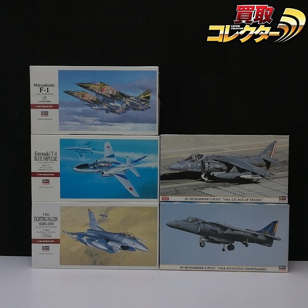 ハセガワ 1/48 AV-8B ハリアーIIプラス VMA-231 エースオブスペーズ 川崎 T-4 ブルーインパルス 他