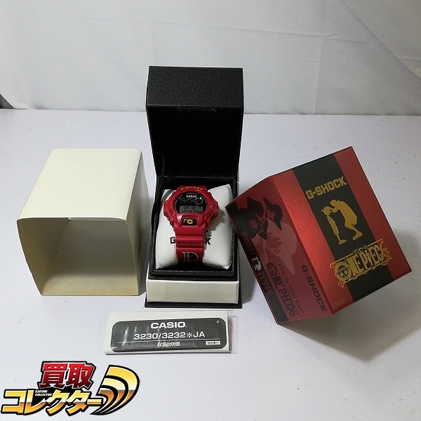 CASIO G-SHOCK ワンピース モンキー・D・ルフィ モデル DW-6900FS