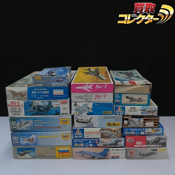 レベル 1/72 ユーロファイター タイフーン 複座 ズベズダ 1/72 スホーイ SU-50 他