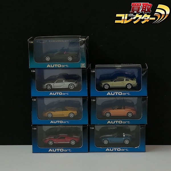 オートアート 1/64 ポルシェ カレラ GT 日産 フェアレディ Z ロードスター 他