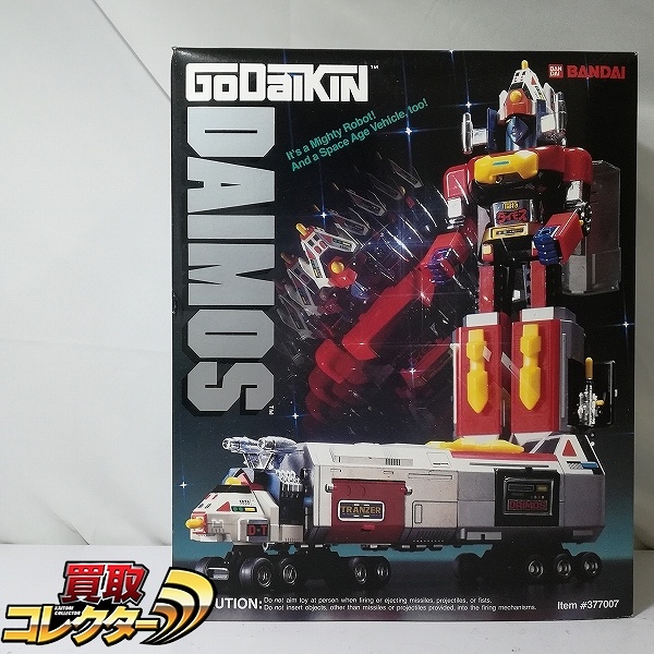 バンダイ アメリカ DX超合金 GODAIKIN 闘将ダイモス