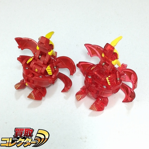 セガトイズ 爆丸 バクガン クロス・ドラゴノイド クリアバージョン 他