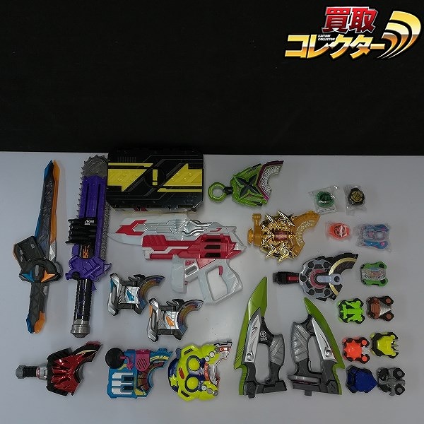 バンダイ 仮面ライダーギーツ なりきり DX ギーツバスターQB9 ゾンビブレイカー レイジングソード ライダーコアID 他