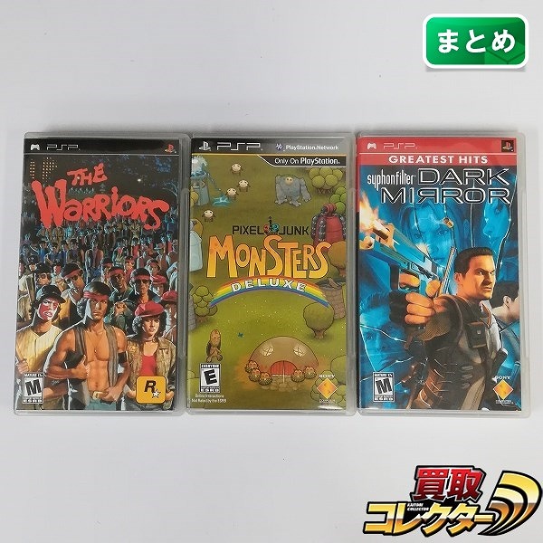買取】PSP 海外版 ソフト THE WARRIORS PIXEL JUNK MONSTERS DELUXE