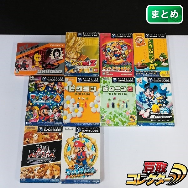 ゲームキューブ ソフト ドルアーガの塔 ドラゴンボールZ ペーパーマリオRPG ディズニースポーツ サッカー 他