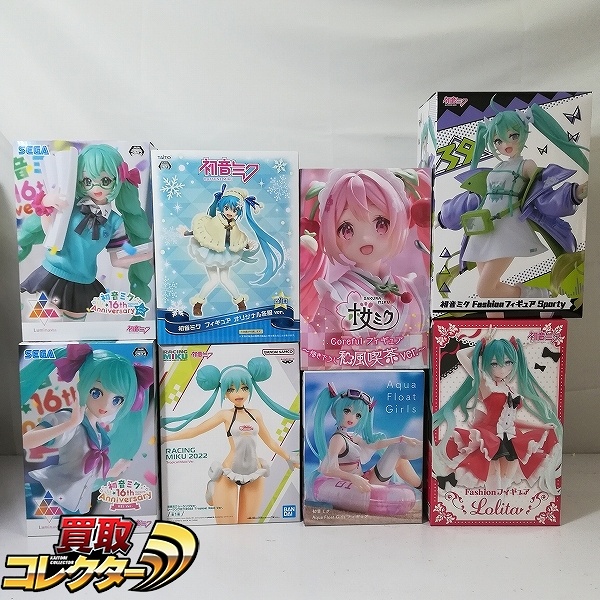 初音ミク Fashionフィギュア Sporty Lolita Corefulフィギュア 桜ミク 書き下ろし 和風喫茶ver. Luminasta 15th Anniversary KEI ver. 他