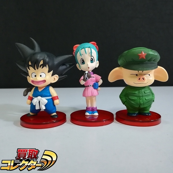 組立式 ドラゴンボールワールドコレクタブルフィギュア vol.1 出会いと旅立ち編 孫悟空 ブルマ ウーロン