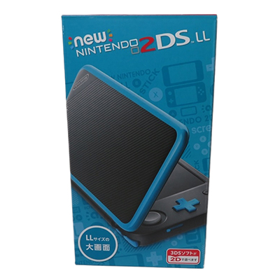 Newニンテンドー2DS LL ブラック×ターコイズ