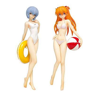 BEACH QUEENS 綾波レイ＆惣流・アスカ・ラングレー コミックVer.セット