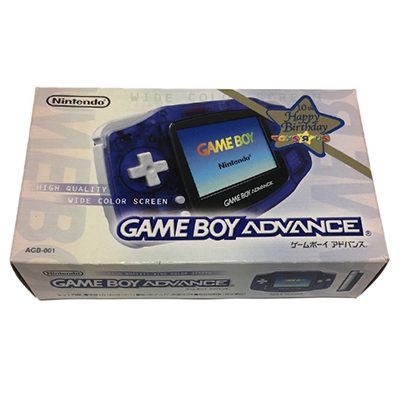 GAME BOY ADVANCE ゲームボーイアドバンス ミッドナイトブルー トイザらス 10ｔｈ Happy Birthday