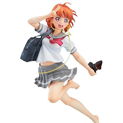 With Fans! ラブライブ!サンシャイン!! 高海千歌​​ Blu-rayジャケッ 1/7スケールフィギュア 特典付き