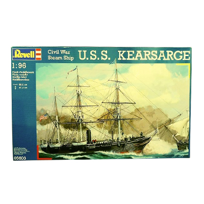 レベル 1/96 Civil War 蒸気船 U.S.S. キアサージ