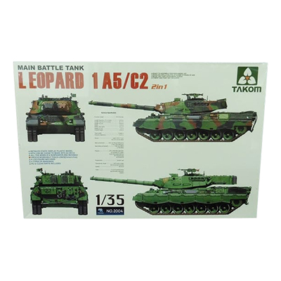 TAKOM 1/35 レオパルト 1A5/C2 2in1