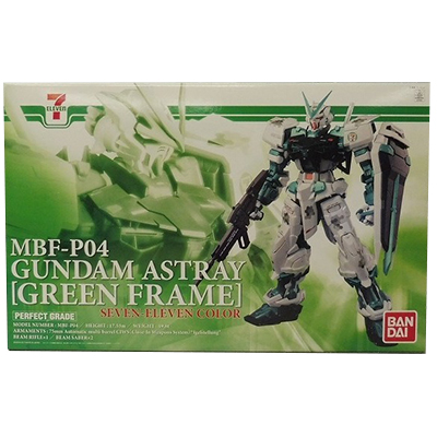 PG MBF-P04 ガンダム アストレイ グリーンフレーム セブンイレブンカラーver.