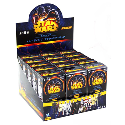 日本限定 スター・ウォーズ ハズブロアクションフィギュア 3.75インチ トレーディング・フィギュアシリーズ1 全15種