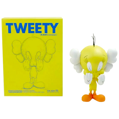 OriginalFake オリジナルフェイク トゥイーティー KAWS version イエロー / カウズ ルーニー・テューンズ TWEETY