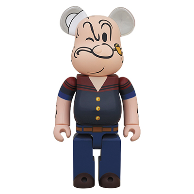 メディコム・トイ BE＠RBRICK ベアブリック DRX NAVY POPEYE THE SAILOR MAN 400％ ポパイ