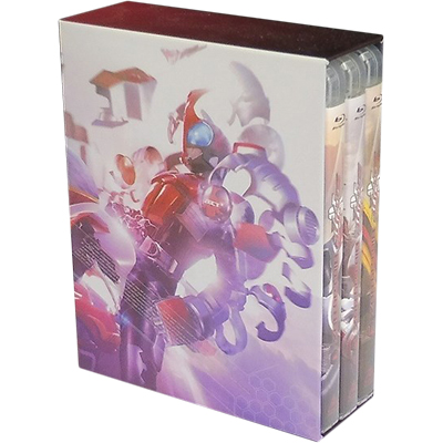 仮面ライダーカブト Blu-ray BOX 全3巻 全巻収納ボックス付