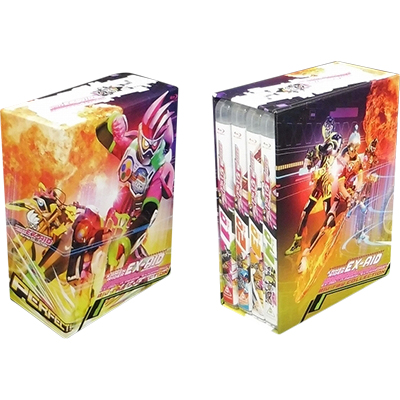 仮面ライダーエグゼイド Blu-ray 1～4巻 収納BOX付