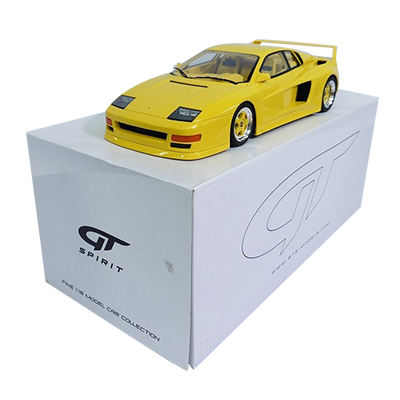 フェラーリミニカー GT SPIRIT 1/18 フェラーリ ケーニッヒ EVO イエロー