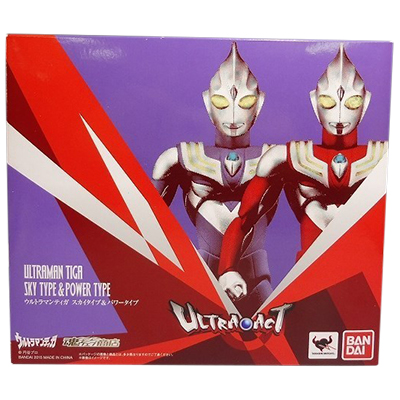 魂ウェブ商店限定 ULTRA-ACT ウルトラマンティガ スカイタイプ＆パワータイプ / ウルトラマンティガ