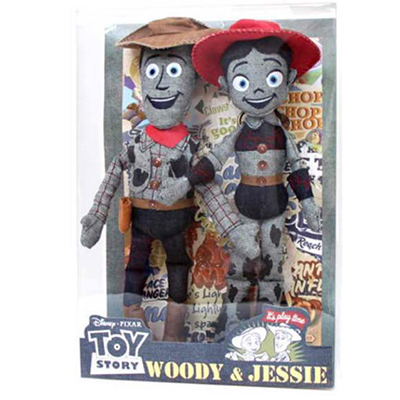 EDWIN ウッディ ジェシー デニムドール WOODY & JESSIE ぬいぐるみ BOXセット