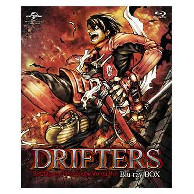 とらのあな限定版 DRIFTERS Blu-ray BOX 特装限定生産