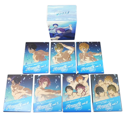 Free! Eternal Summer 初回版 Blu-ray 全7巻 全巻収納BOX付